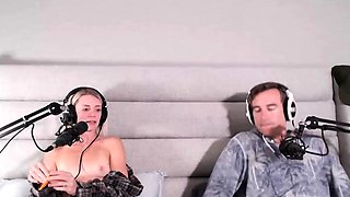 Amateur real small titted party teen slammed in gym class