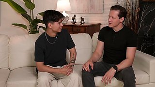 Hot Threesome Fun With Young Man