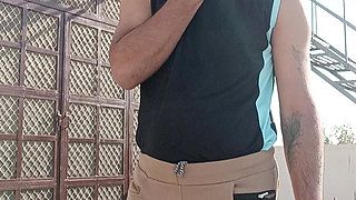 Indian desi man enjoy shower and masterbation and oil massage