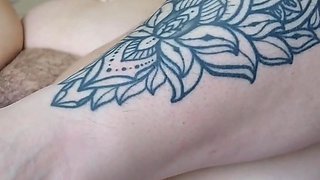 Hot Blonde Stepmother with Big Ass Masturbating to Friend Sucking His Cock Giving Her Tight Pussy Cum in Ass Part 7