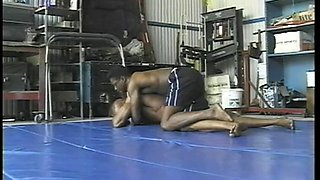 Black sexy porn stars wrestling