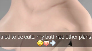 Beautiful Big Breast Ass Eve Has a Smelly Surprise for You