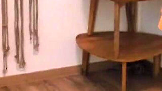 Spanking in Bondage - Sissy Slave Gets a Lesson From Her Mistress