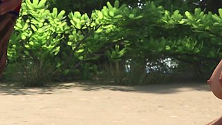 Midnight Paradise by Lewdlab - Hot Beach Day,making an Old Man Happy 18