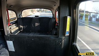 Faux taxi utter episode - college girl with the fattest beautiful Natural Tits