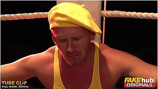 Ella Hughes And Marc Rose - Teen 18+ Machine Vs Bulldozer In Wild And Crazy Wrestling