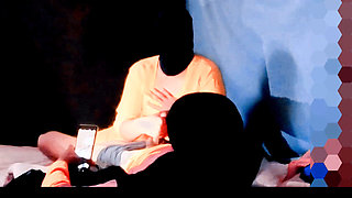 Talking to brother-in-law's sister-in-law's friend and convincing her to fuck her, drank my semen completely from her xxx videos