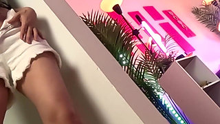 Amazing Stocking Fetish with Her Femboy with Amazing Scene!