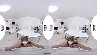 Hot Threesome With Cute Stepsis And Her Horny Friend With Alexis Crystal And Virtual Reality