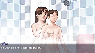 Chod chod kar maja agaya aj pura andar tak dal diya - summertime saga game
