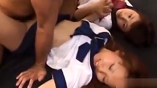 Honey Team-fucked Before Luscious Gf