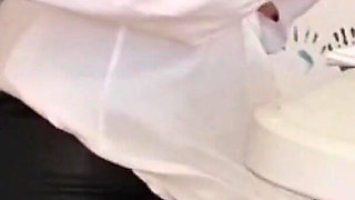 Lisa Touched by Bad Boss, She Dont Want Lose the Job