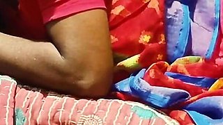 Village Aunty Fucking and Blowjob by Her Step Son with Audio