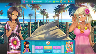 Huniepop 2 - Double Date - Part 8 Girl Lesbian Babes by Loveskysan