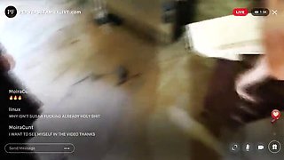 Live Anal Creampie - Anna Gets Filled in Perverse Family Orgy