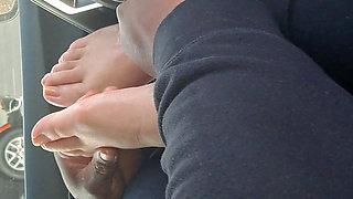 Sucking on Miistical_soles Natural Toes Sucking