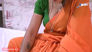 Incredible Indian GILF adult breathtaking clip