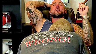 Blowjob While Smoking A Cigar!