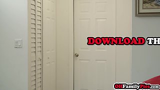 Stepdaughter teaching stepdad a lesson