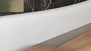 Underwater Fun with Fuck Machine and Huge Squirting Orgasm