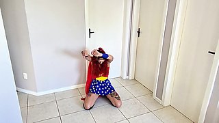 Wonder Woman Is Defeated and Asks to Be Fucked to Life Out