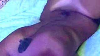 Petite small tit babe with perfect pussy masturbates