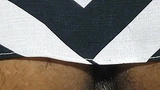 Anal Chronicles of Hairy Pussy, Part of Pussy Closeup