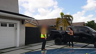 Hot Wife Fucks Mechanic To Get Back At Ex Husband
