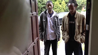 Granny double fucked hard