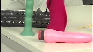 Blonde Babe Sucks A Huge Cock Then Rides It Hard