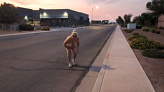 Thick BBW Wife Loves to Show off and Be Nude in Public!