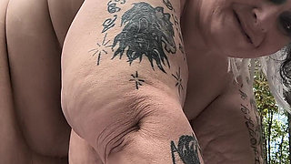 Granny's Younger Man Woods Sneaky Fucking From Behind Like No on One Else Can Especially Small Dick Grandpee