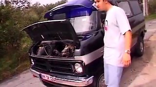Young Dark Haired Girl Has Fun With A Young Guy And Fuck Nice On Vacation