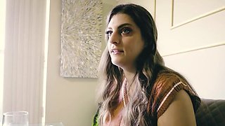 Stepdad gets to score with her gorgeous teen pussy