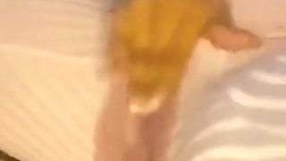 Rubbing My Pussy Threw My Body Suit Leg Shaking Squirting Orgasms