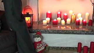 Fucked at the Christmas party and creampied