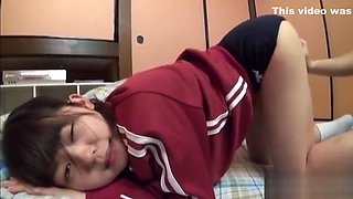 Japanese Schoolgirl Fingered And Sucks Weenie Vigorously