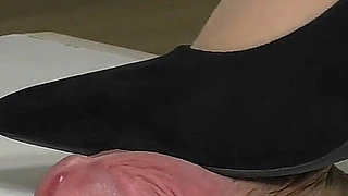 Amazing Cockcrushing with High Heels