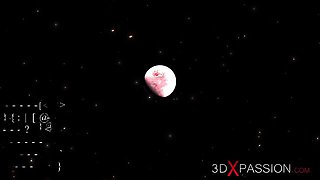 3DXPassion featuring siren's sex cyborg movie