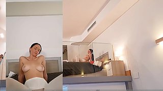 Young Busty Cleaning Lady Fucked by Monster Cock