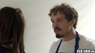 House cleaner Alison Rey fucks homeowner