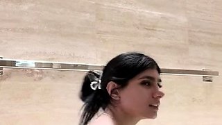 Curly Blonde Teen Records Solo Dildo Masturbation More at