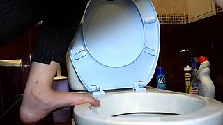 Nicole I Want My Toilet To Be Clean Hard Lesbian Humiliation
