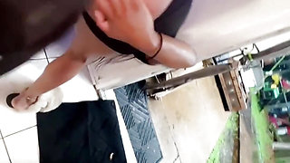 My Pussy and Ass Gets so Wet for My Stepbrothers Big Cock in the Rain