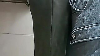 Maid Is Caught in the Bathroom.