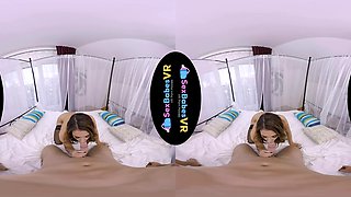 Your Sexualy Psychologist - Petite, Shaved Babe Rides Reverse Cowgirl Style