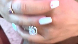 Hot Blonde Teen Fucks POV and Takes a Big Load to the Face