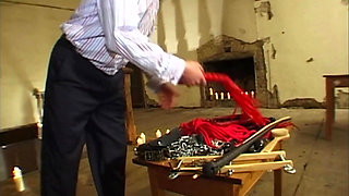 BDSM - Leash, Collar, Paddle, and Tears of True Submission