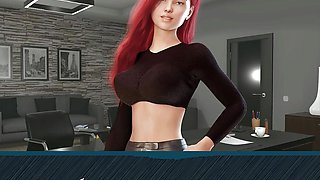 I fuck my red-haired assistant so she gets a new position