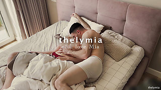 Perfect tits has passionate sex in the morning - TheLymia.